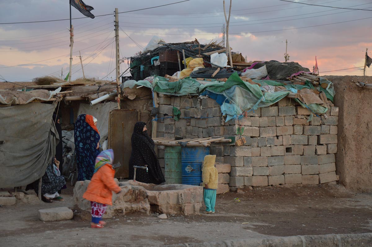 Afghan refugees in Iran. Pierre Prakash/ECHO