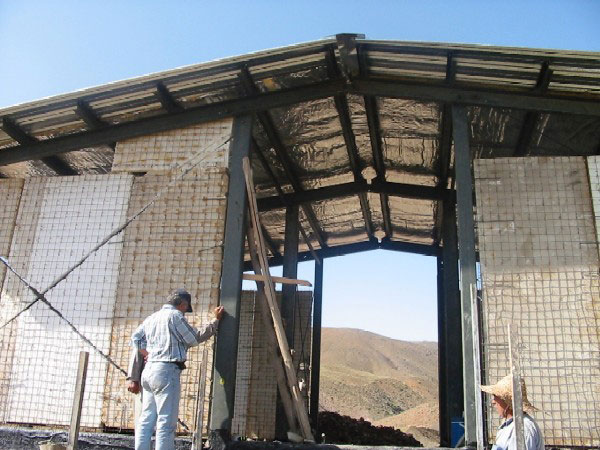 Relief International reconstructs and equips a demolished school in Avanak village. RI