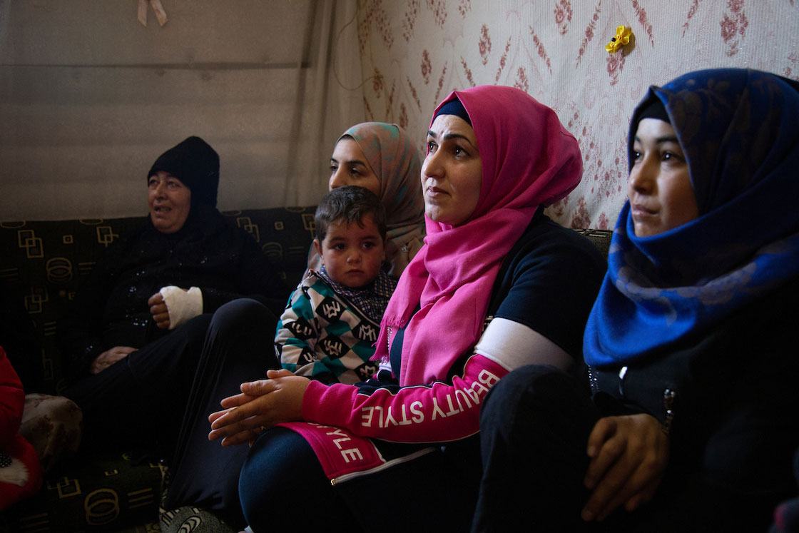 A mental health awareness session in Arsal, Lebanon. Elie Gardner/RI