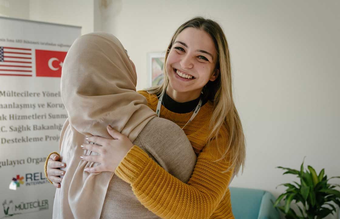 Psychologist Bilgen Gonul Kumral has helped Yasmin through weekly support sessions. Vicky Markolefa/RI